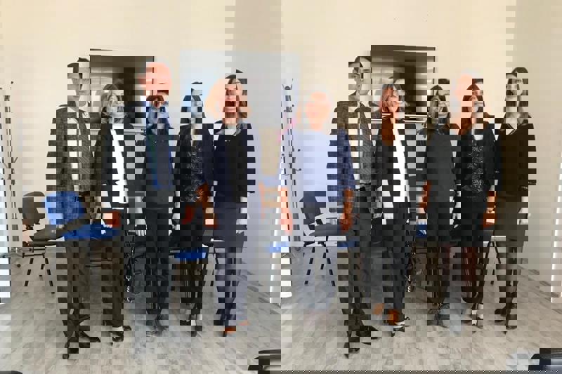 YÜKSEKOKULUMUZDAN TIP FAKÜLTESİ DEKANLIĞINA ZİYARET