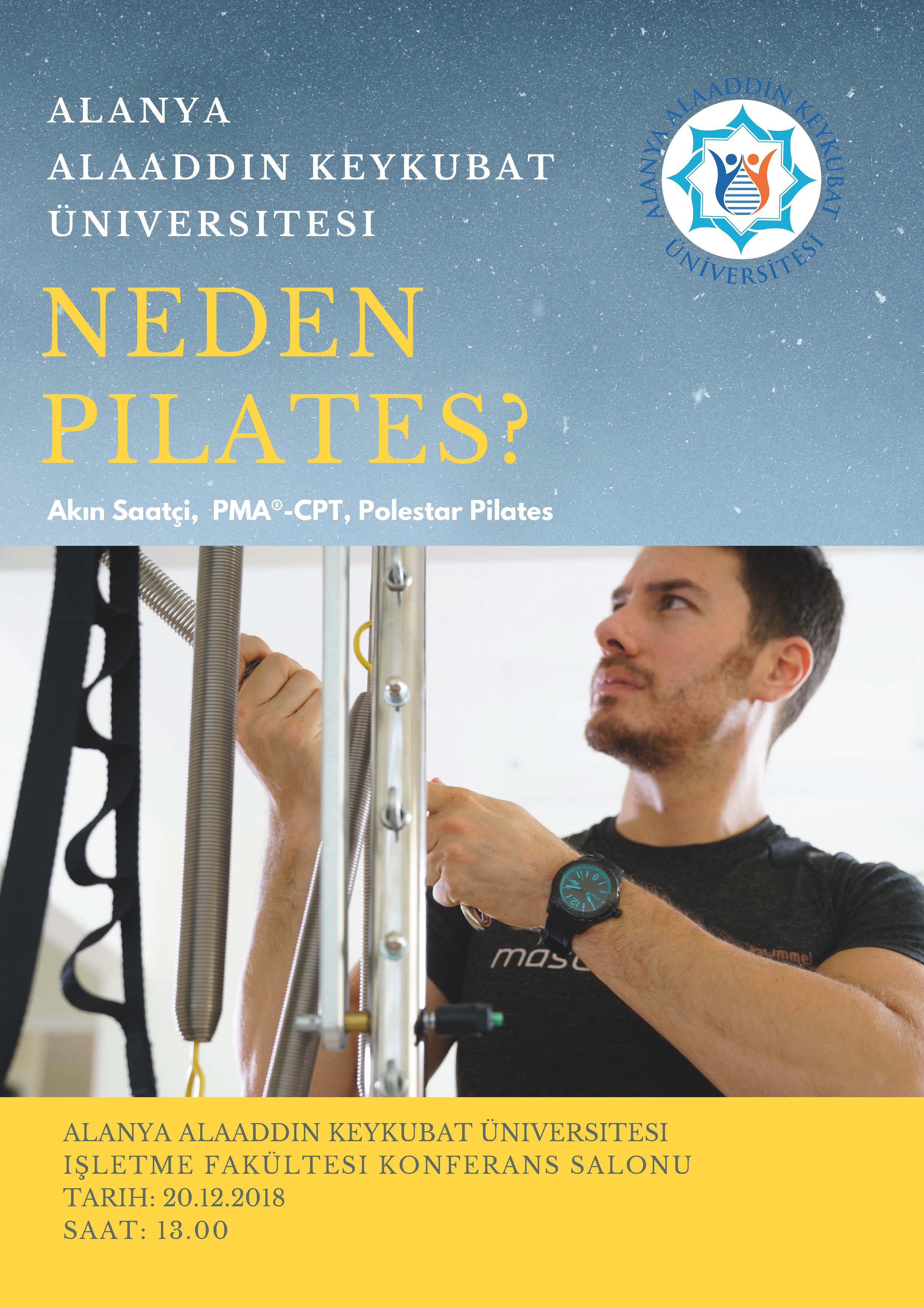 Akın Saatçi’nin Katılımı ile "Neden Pilates?" Paneli