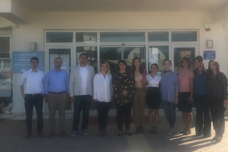 REKTÖR YARDIMCISI PROF.DR.LEYLA HARPUTLU’DAN YÜKSEKOKULUMUZA ZİYARET