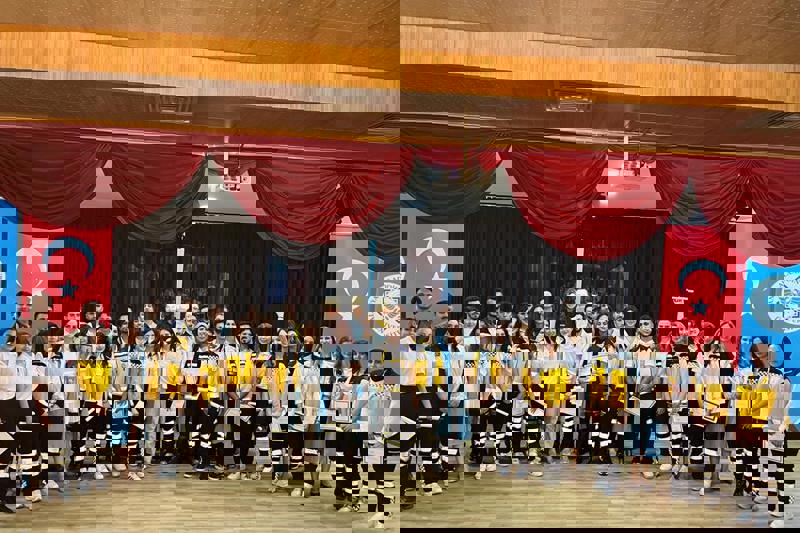 CUMHURİYETİMİZİN 100. YILI PARAMEDİKLERİ YEMİN ETTİ