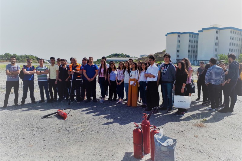 Afet Bilinci Eğitimi ve Yangın Söndürme Tatbikatı