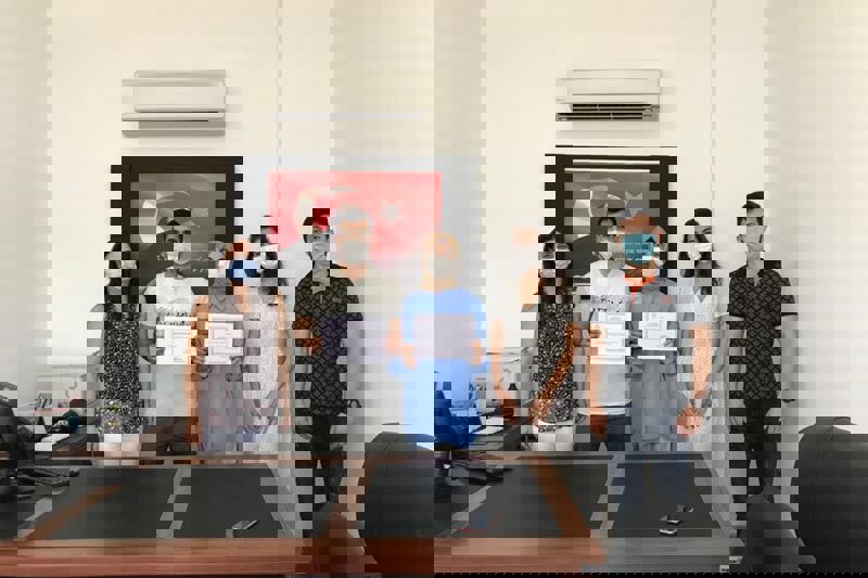 ÖĞRENCİLERİMİZİ STAJLARDA ÜNİVERSİTEMİZİ  BAŞARIYLA TEMSİL ETTİLER