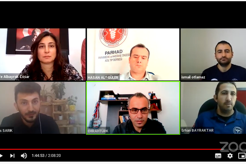 ALKÜ’DE PARAMEDİK GÜNÜ UNUTULMADI